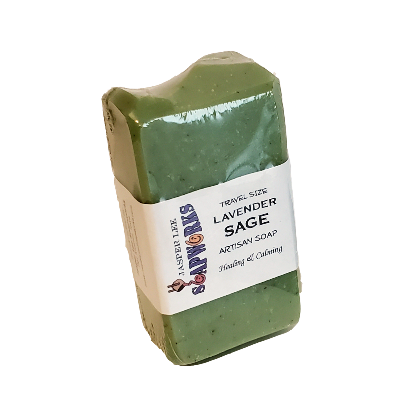 travel size lavender sage soap bar