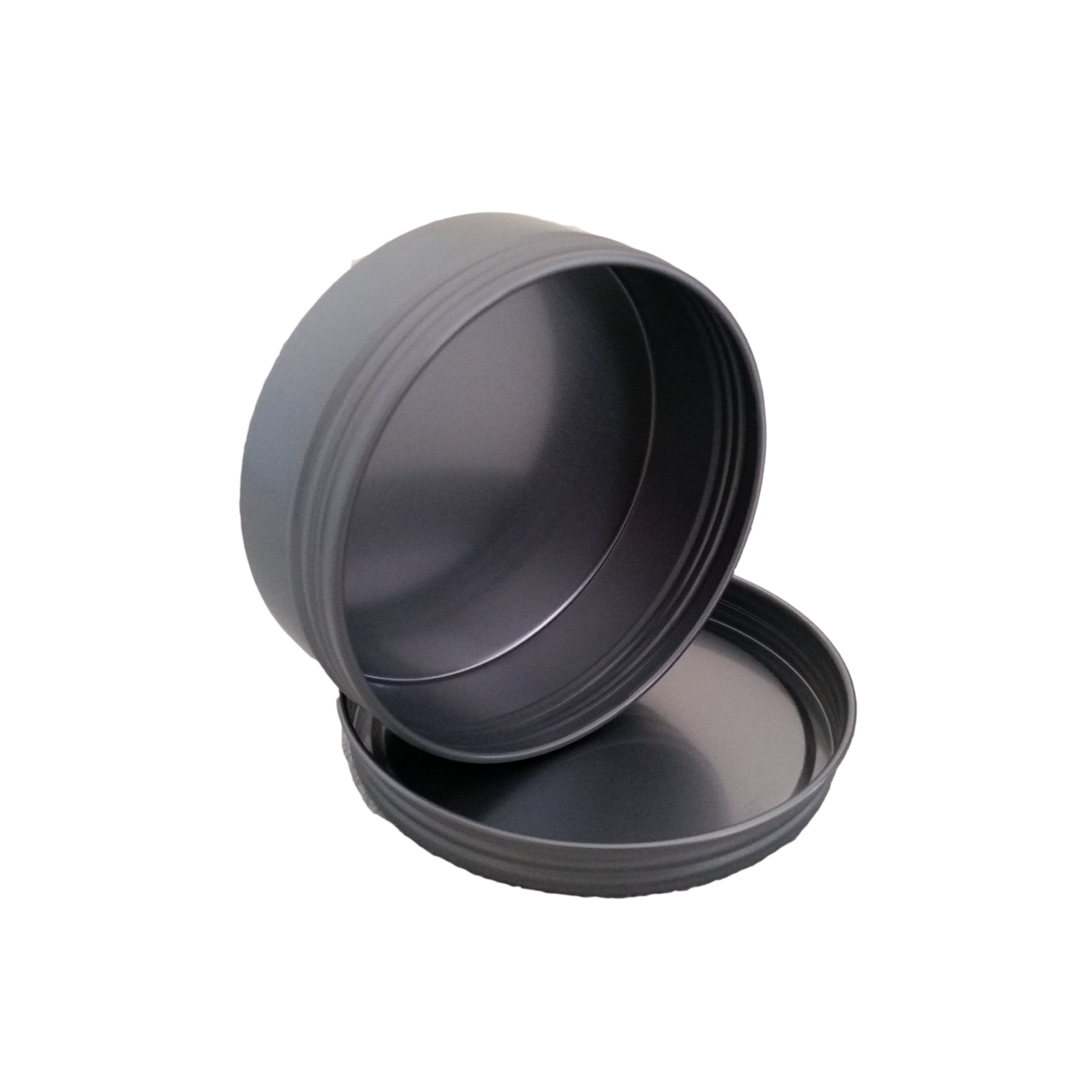 round silver rust resistant tin